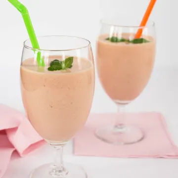 Banana Cantaloupe Smoothie