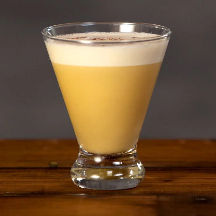 Brandy Flip cocktail