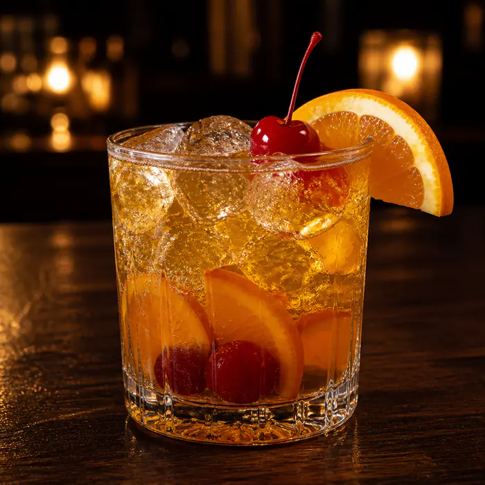 Коктейль Brandy Old Fashioned