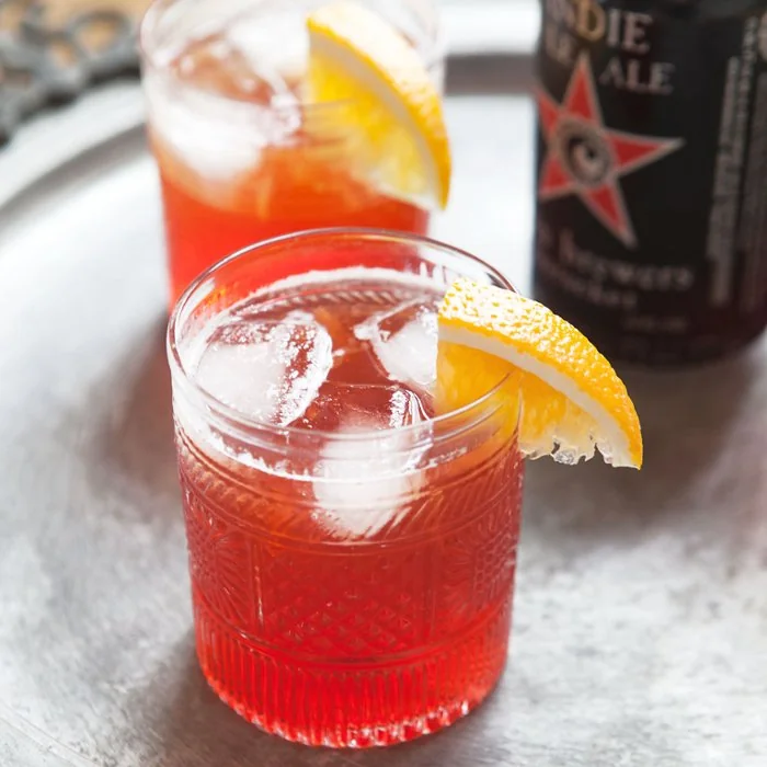 Коктейль Campari Beer