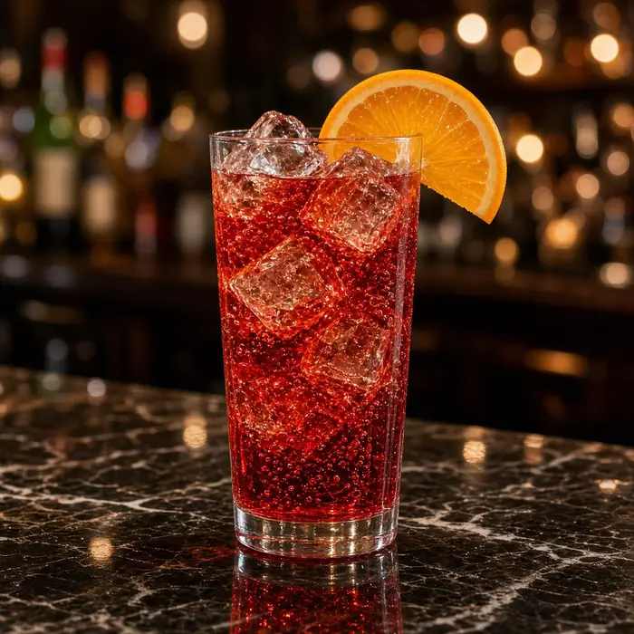 Campari Soda cocktail