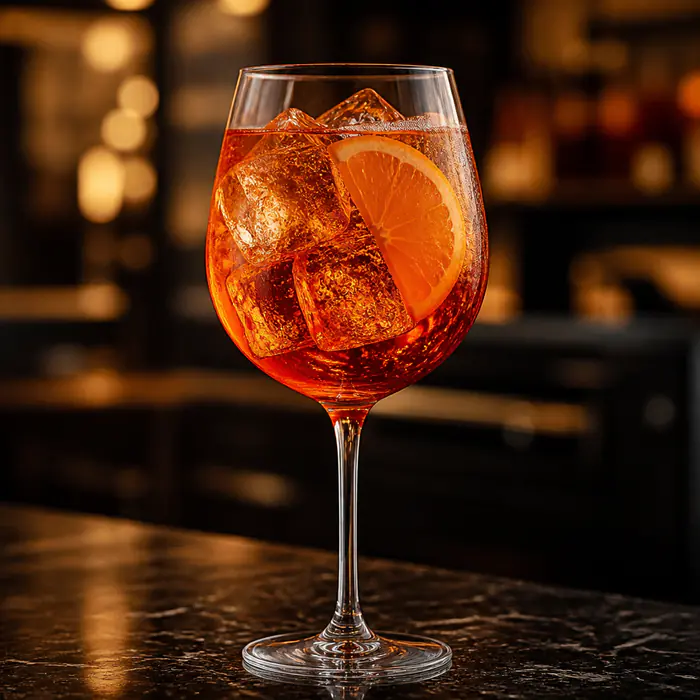 Campari Spritz cocktail
