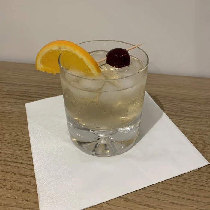 Classic Old-Fashioned cocktail