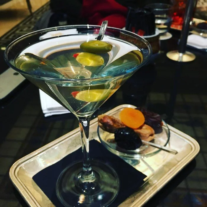 Dirty Martini cocktail