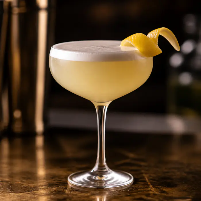 Earl Grey MarTEAni cocktail