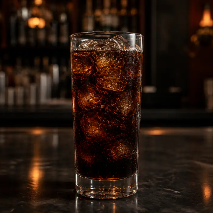 Fernet con Coca cocktail