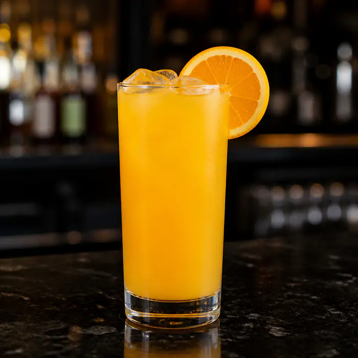 Fuzzy Navel cocktail