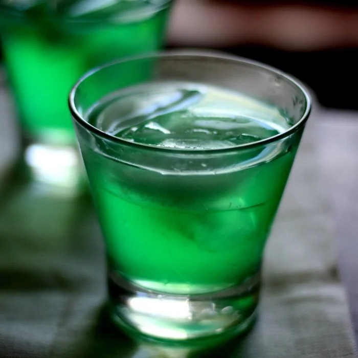 Gideon's Green Dinosaur cocktail