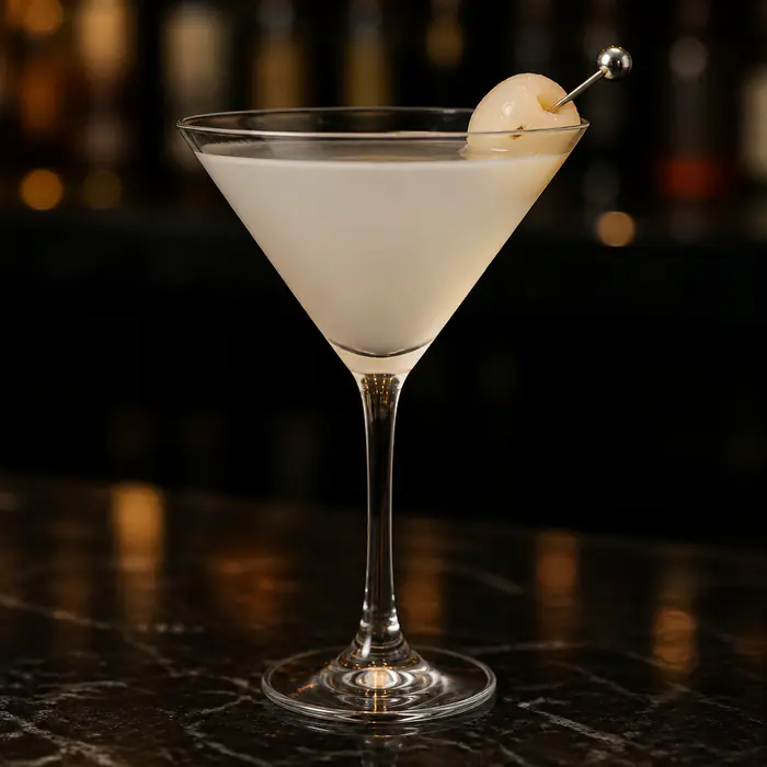 Lychee Martini cocktail