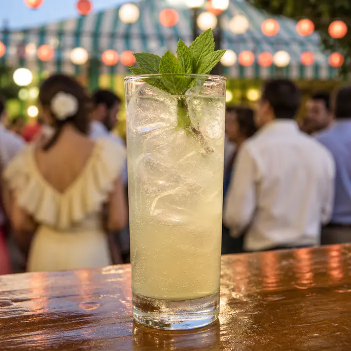 Rebujito cocktail