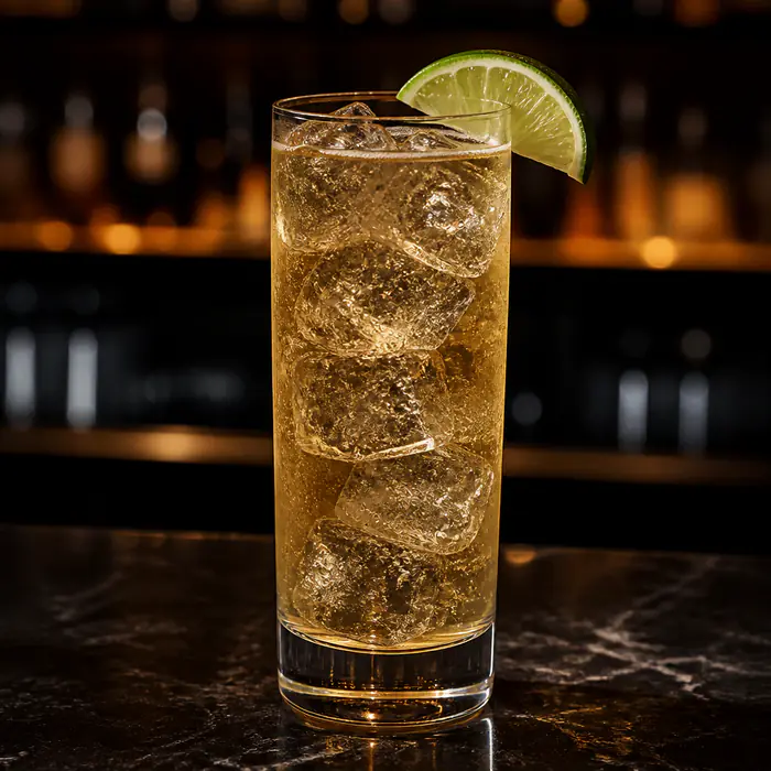 Whiskey Ginger cocktail