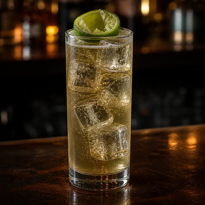 Whiskey Rickey cocktail
