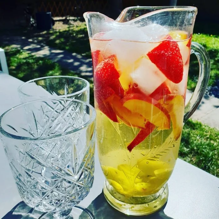 White Wine Sangria cocktail